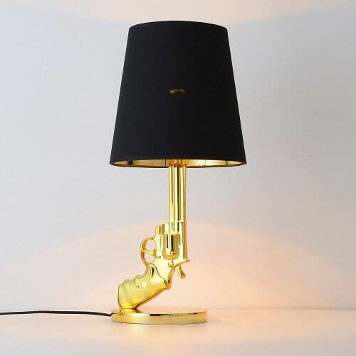 Modern LED Resin Floor Lamps Battlegrounds M416 Bedroom Living Room Decoration Nordic Indoor Floor Light Lighting Standing Lamp