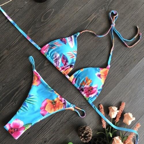 SWIMWSEXYBIK Blue Swimwear