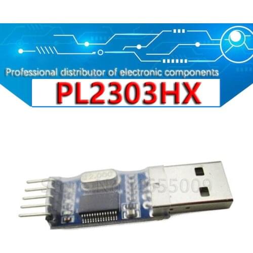 1pcs/lot PL2303 USB To RS232 TTL Converter Adapter Module PL2303HX STC Microcontroller Brush Machine Board
