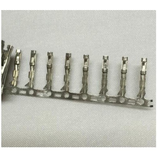 100pcs Dupont Female Pin Crimp Pin Jumper Terminal Connector Terminal Metal 2.54mm