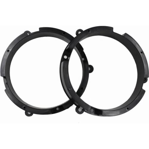 2PCs Speaker Mat for Vw Buick Excelle Car The Great Wall H6 Front Door Stereo Converted By Horn Adapter Plates Bracket Ring Mat