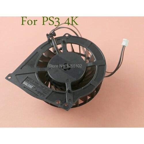 20pcs Original used CPU Cooler Fan For Sony Playstation 3 PS3 Super Slim 4000 4K CECH-4201B G75P12NS1ZN-56J14 12V 1.65A Radiator