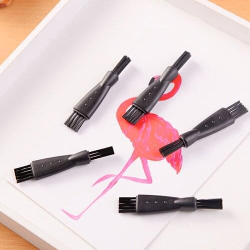 50pcs Shaver Cleaning Brushes Double-end Razor Trimmer Clipper Cleaning Brush Replacement