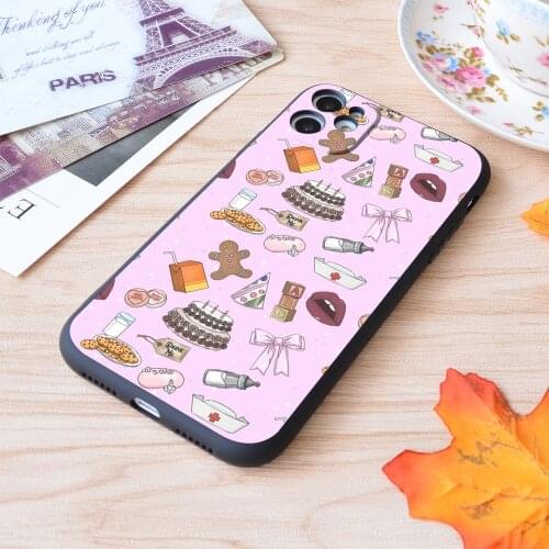 For iPhone Melanie Martinez ? Collage Print Soft Matt Apple iPhone Case