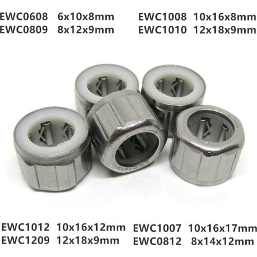 EWC1010 EWC0809 EWC0608 EWC1012 EWC1209 EWC1008 EWC1007 EWC0812 Hexagona Hex Needle Roller One Way Fishing Gear Bearing