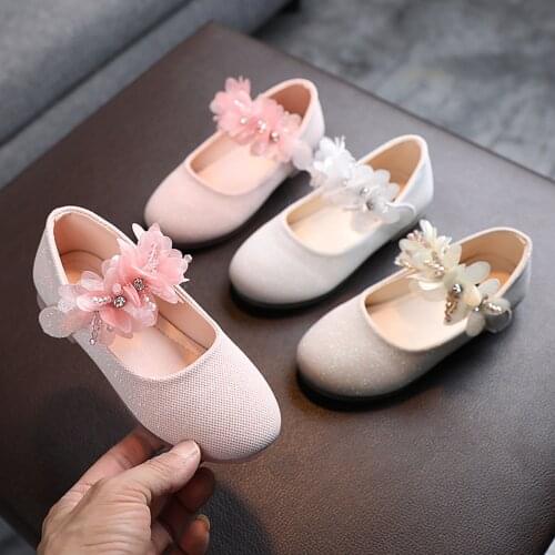 Summer 2021 Girls Princess Sandals Infant Kids Baby Girls Round Toe Floral Dance Shoes Sandals Soft Breathable Beach Shoes Top