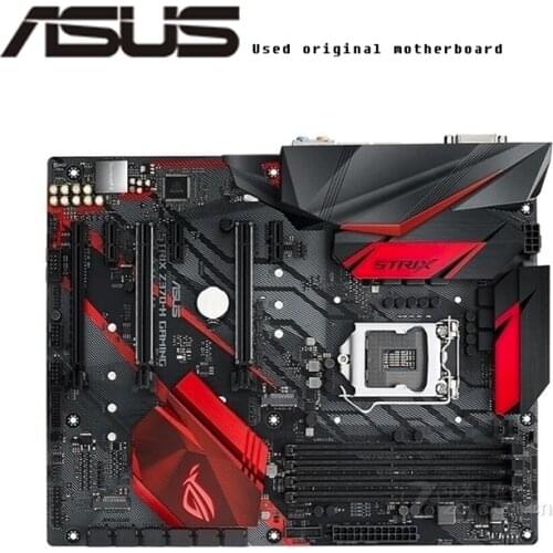 For Asus ROG ROG STRIX Z370-H GAMING Original Used Desktop Intel Z2370 Z370M DDR4 Motherboard LGA 1151 i7/i5/i3 USB3.0 SATA3