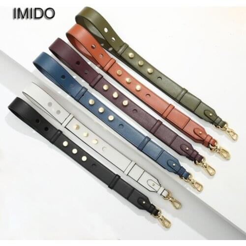 IMIDO New Women Bag Belt Straps for Handbags Handle Lengthened Replacement Shoulder Strap bag accessories DIY fermoir sac STP122