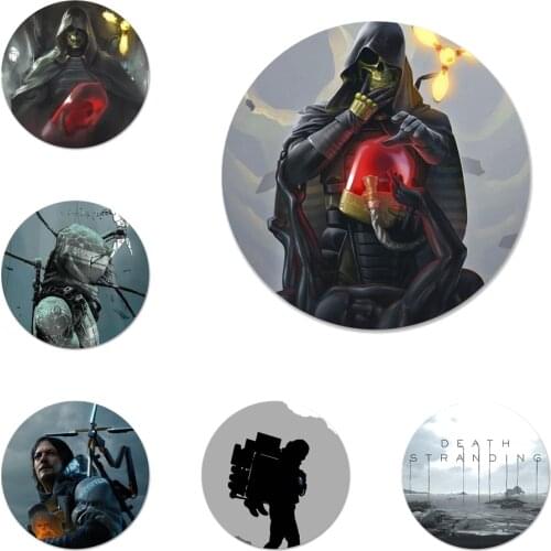 New Arrival Death Stranding Icons Pins Badge Decoration Brooches Metal Badges For Clothes Backpack Decoration