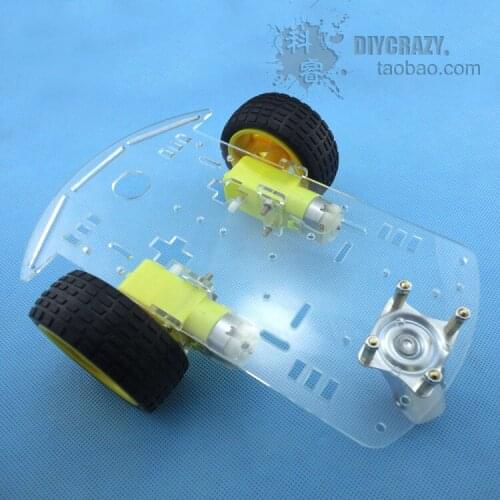 New Motor Smart Robot Car Chassis Kit For Arduino 2WD universal