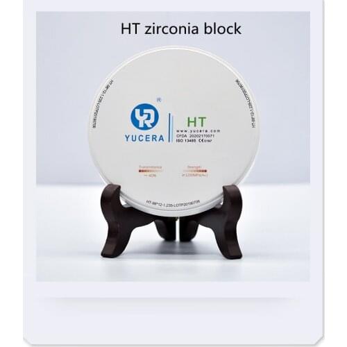 1200Mpa Origin Zirconia Blocks For Long Bridge Zirconia Blank For Dental Lab Aesthetic Restoration