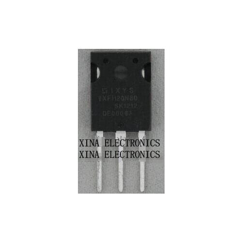 IXFH20N80Q IXFH20N80 IXFH 20N80Q 800V 20A TO-247 ROHS ORIGINAL 5PCS/lot Free Shipping Electronics composition kit