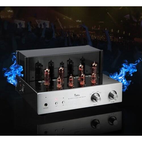 Latest upgrade Yaqin 6P1P*4 6J1×4 Tube Amplifier Triode Ultra Amp 6W~12W/push-pull power amplifier/Frequency 5Hz-65KHz (-2dB)