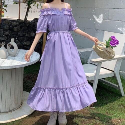 QWEEK Summer Midi Dresses