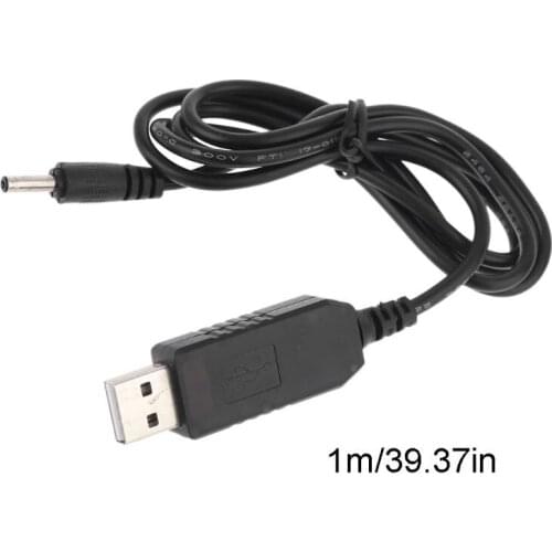 Universal QC 3.0 USB To DC 12V 1.5A 3.5x1.35mm Step Up Cable Power Boost Line For WiFi Router LED Strip and more 12V E56B