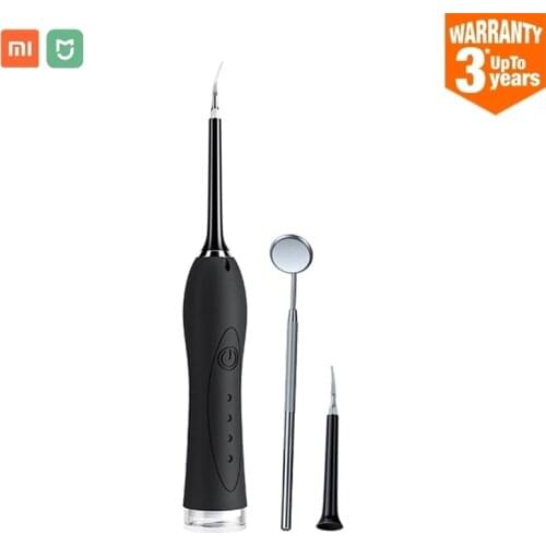 Xiaomi MIJIA tooth cleaner Sonic Electric Tooth Scaler Plaque Remover Tool Tartar Removal Cleaner with Sonic tooth Brush Head