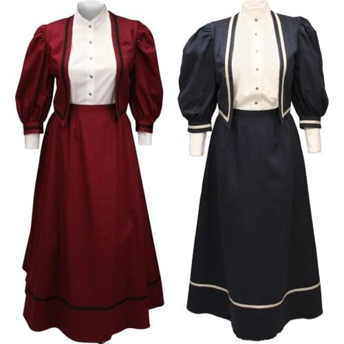 Ladies Edwardian Suit Edwardian Victorian dress Edwardian Ladies dress suit cosplay costume