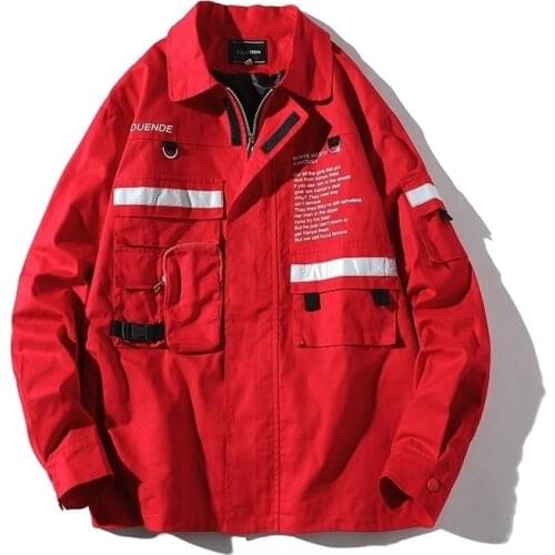 2019 Autumn Men Jackets And Coats Ma1 Bomber Coat Have Hip Hop Streetwear Outerwear Coats LBZ132