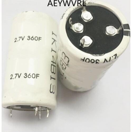 24PCS-2PCS 2.7V 360F 2.7V360F 360F 36*64MM Super capacitor farad capacitor