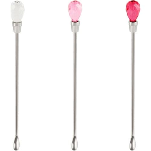 3 Colors 1PC New Nail Glue Phototherapy Nail Powder Liquid Stirring Rod Dotting Pen Nail Tools