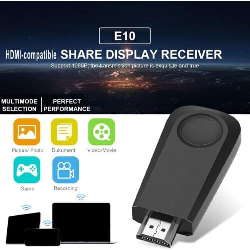50% Off Universal 1080P Wireless Phone Tablet HDMI-compatible Receiver TV Dongle Display Adapter