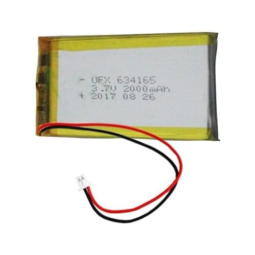 634165 (2000mAh) 3.7v is suitable for mobile power medical equipment