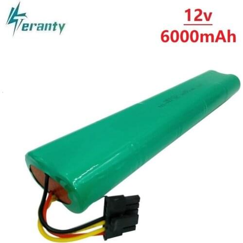 Sweeping Machine Battery 6000mAh 12V Ni-MH Battery for Neato Botvac 70E 75 80 85 D75 D8 D85 Vacuum Cleaners replacement Battery