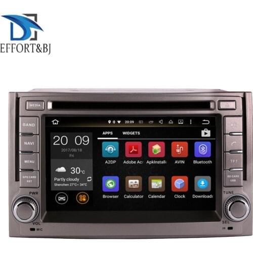 6.2 Inch Android 9.0 Car Radio DVD Player Bluetooth For HYUNDAI H1 2007-2012 Audio Stereo GPS Navigation Radio RDS Head unit