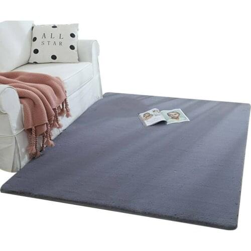 Rabbit Velvet Carpet Living Room Bedroom Study Room Bedside Carpet Full of Floor Mats Bedroom Decor Room Decoration Teenager