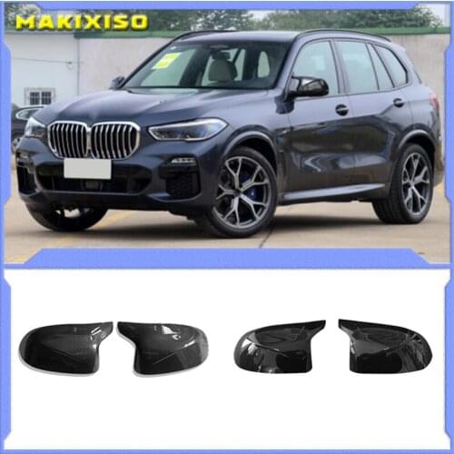 For BMW X3 X4 X5 X6 2014 2015 2016 2017 2018 Rear View Side Mirror Cover F25 F26 F15 F16 Carbon fiber pattern Accessories