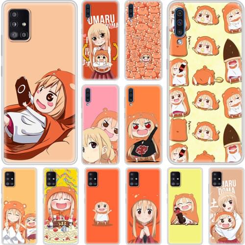 Phone Case For Samsung Galaxy A51 A71 A21s A12 A02s A50 A10 A20e A31 A30 A40 A41 Shell Matte Cover Himōto umaru-chan Anime