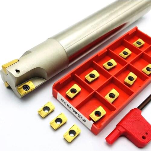 BAP300R APMT1135 10-25cm milling tool holder shoulder cutting right-angle precision milling cutter cnc end mill holder BAP300R