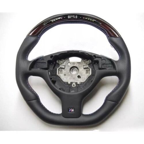 For BMW 3 Series E46 318 320 325 330 Carbon Fiber Steering Wheel With led