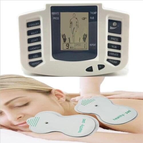 Electric body massager Relax Muscle Therapy tens Acupuncture Neck back foot Health Slimming relaxing massage relaxation machine