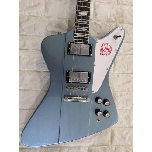 Custom Firebird electric guitar with Chrome Hardware HH Pickups,customized!PayPal available!Y-4