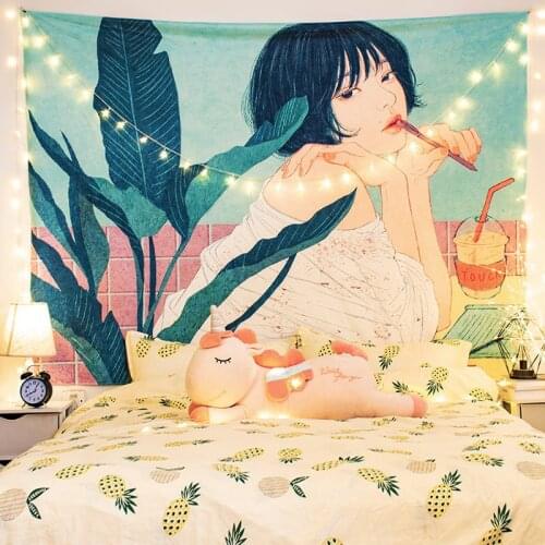 Paws Tapestry Witchcraft Tarot Tapestry Bohemian Style Decoration Home Decoration Hippie Mattress Girls Dorm Room Decor Tapiz