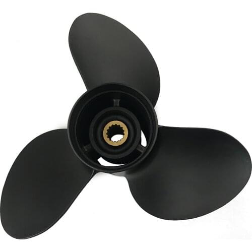 Boat Propeller 14x17 for Suzuki DT90-DT140 3 Blades Aluminum 15 Tooth RH OEM NO: 58100-90J01-019 14x17
