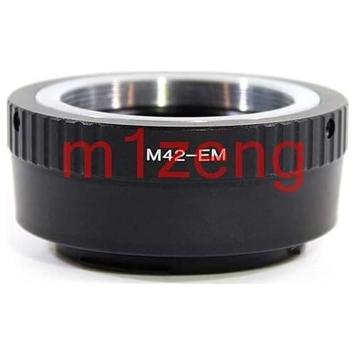 M42-EOSM Focal Reducer Speed Booster adapter ring for m42 42mm lens to canon EF-M EOSM/M2/M3/m5/M6/M10/m50/m100 camera