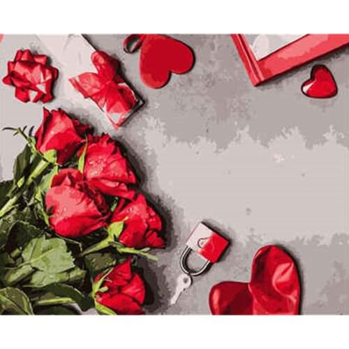 Oil Painting By Numbers Schilderen Op Nummer Home Decor Decorative Frames Acrylic Paints Canvas For Drawing Diy Gift Wall Art