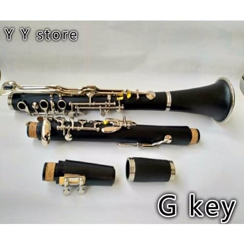 Excellent G Key Clarinet Ebonite Good Material and Sound