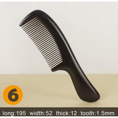 Handmade Wooden Hair Combs with Wide/Fine Tooth Anti-Static Natural Hair Detangler Wooden Comb for Women Men WH998