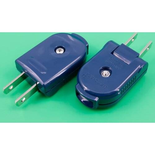 YuXi 90 degree rotary power plug, American connection with two flat foot joint SS2201,1 pcs