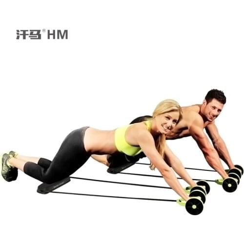 Ctional body-building device abdominal wheel puller pull rope comprehensive AB sculpting body of men and women available