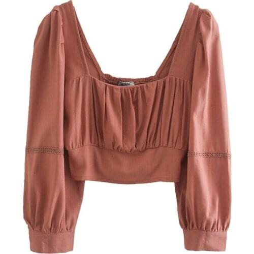 Женские однотонные футболки Willshela China At AliExpress