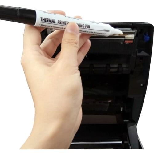 5 Pcs Thermal Printer Cleaning Pen Electronic Face Sheet Print Head Cleaning Pen 203B
