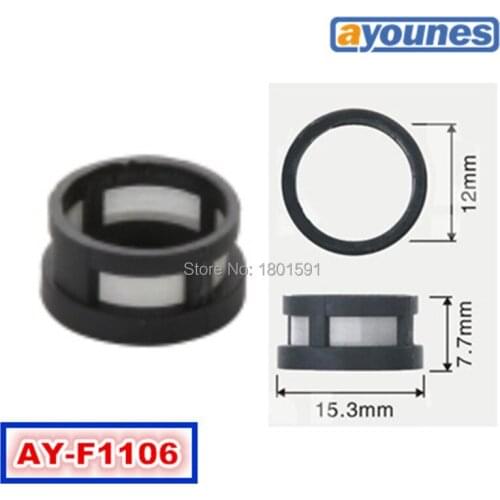 500pcs oem 17091432 fuel injector metal filter for G-MC/Chevrolet cars replacement repair kits (AY-F1106)