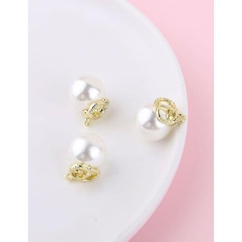 6pcs Alloy Vintage Drop Earrings For Women Pendant Bow Pearl stud Earrings Nail Material DIY Wedding Party Jewelry Accessories