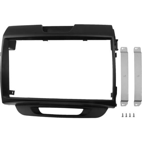 Car DVD Frame Audio Fitting Adaptor Dash Trim Kits Facia Panel 9Inch for Kia Sportage 2010-2015 Double Din Radio Player