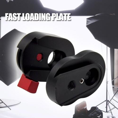 Mini Field Monitor Quick Release Plate for LCD Monitor Magic Arm LED Light Camera Camcorder Rig GK99