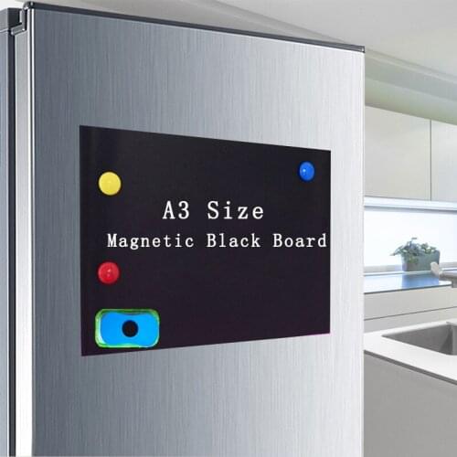 Flexible Blackboard Writing Message To Do List Magnetic Chalkboard Eraser for Walls Children Marker for Kitchen Fridge Sticker